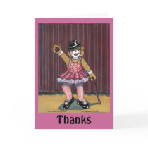Thank You Card for Dance Instructor