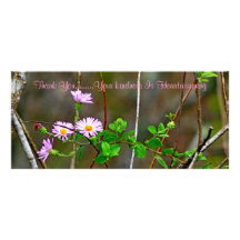 Thank You Card Rack Card Design