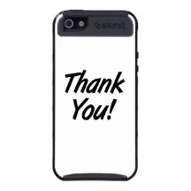 Thank You Case For iPhone 5