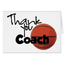 Thank You Coach, Basketball Cards