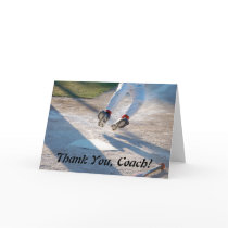 Thank You Coach! Card