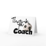 Thank You Coach, Soccer Cards