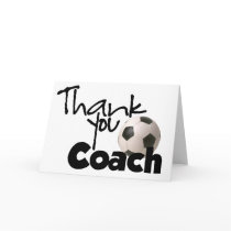 Thank You Coach, Soccer Cards