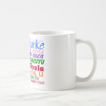 Thank You Coffee Mugs