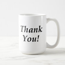 Thank You Coffee Mugs