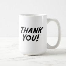 Thank You Coffee Mugs