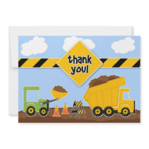 Thank You Construction Card