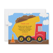 Thank You Construction Card