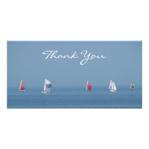 Thank You Customized Photo Card