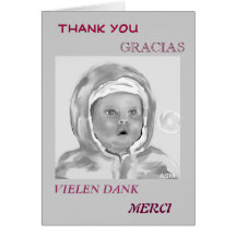 Thank you, .DANKE, Merci.. Grußkarten