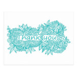 Thank you doodle post cards