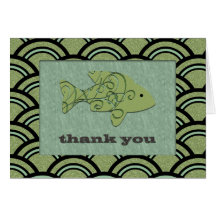 Thank You Fish Card