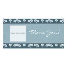 Thank You Flowers 7 Photo Card Template