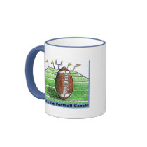 Thank you football coach mug