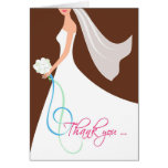 Thank you for being my bridesmaid - Chocolate Greeting Card