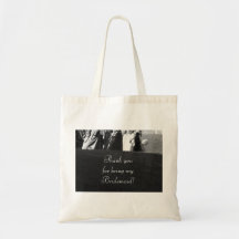 "Thank you for Being My Bridesmaid" Gift Tote Bag