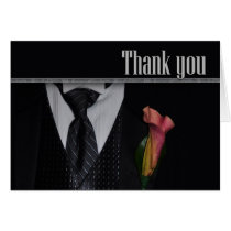 Thank you for being my groomsman cards