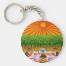 Thank You For Our Daily Bread Key Chain