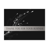 Thank You For Your Business Post Card