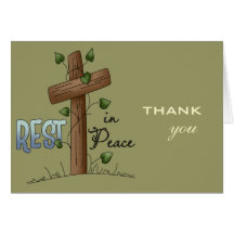Thank you for your condolences greeting card