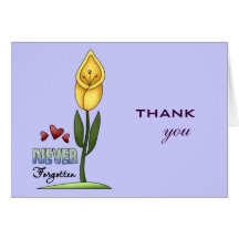 Thank you for your condolences greeting cards