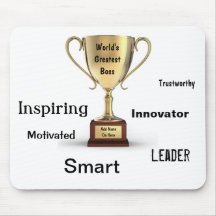 Thank You Gifts For Boss Mousepads