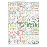Thank You Gifts Greeting Card