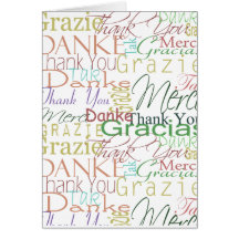 Thank You Gifts Greeting Card