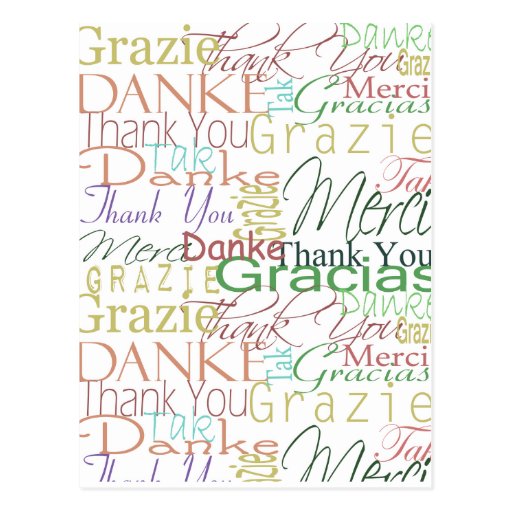 Thank You Gifts Post Cards