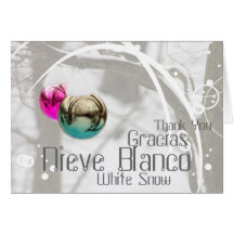 Thank You / Gracias Multilingual Greeting Card