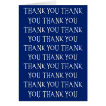 Thank You Greeting Card