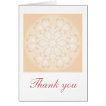 "Thank you" Heart Design Greeting Card