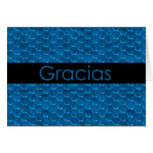 Thank You in Spanish Gracias Card