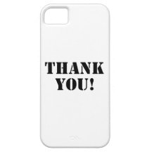 Thank You iPhone 5 Case