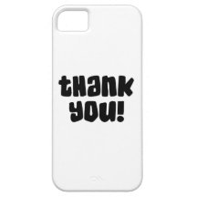 Thank You iPhone 5 Cases
