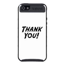 Thank You iPhone 5 Cases