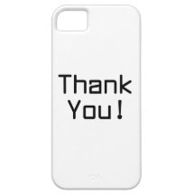 Thank You iPhone 5 Cases