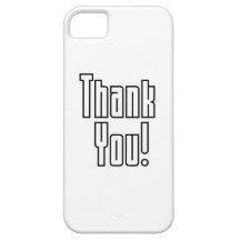 Thank You iPhone 5 Cover