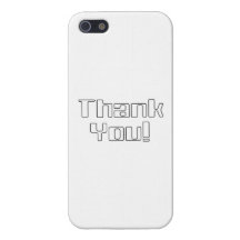 Thank You iPhone 5 Cover