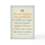 Thank you ~John F. Kennedy Greeting Cards