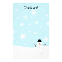 Thank you letters Christmas stationary Stationery Design