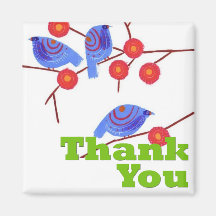 Thank You  Magnet - Customized