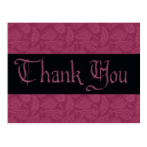 Thank You Masquerade postcards