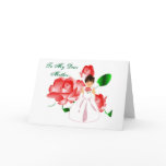 "Thank You Mother From Daughter" Wedding Day Card