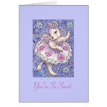 thank you note card