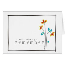 thank you note card
