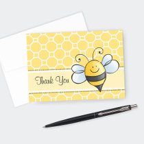Thank You Note Card | Yellow Bumble Bee