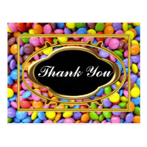 Thank you Note  Postcard