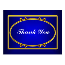 Thank you Note  Postcard