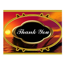 Thank you Note  Postcard 6